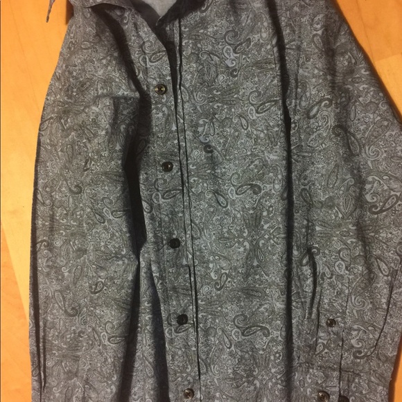 Boys Paisley Button -down shirt - Picture 2 of 4